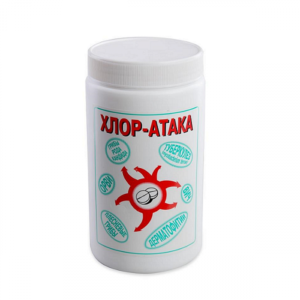 Таблетки хлор АТАКА (330шт. 1кг.)